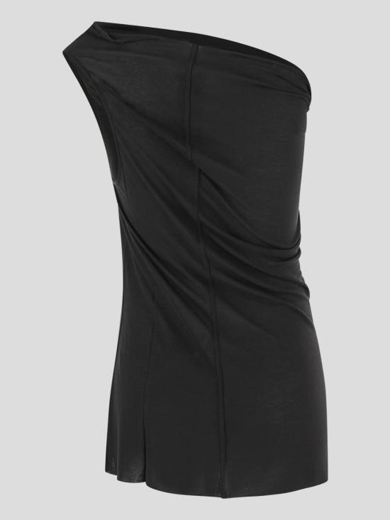 25SS 릭 오웬스 민소매 티셔츠 RP01E7138 JS09 Black - RICK OWENS