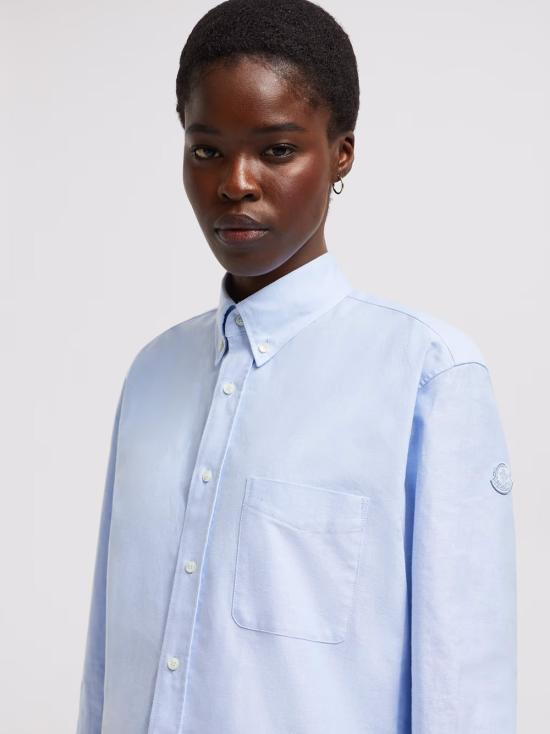 25SS 몽클레어 셔츠 K10932F0001754A0J 701 Clear Blue - MONCLER