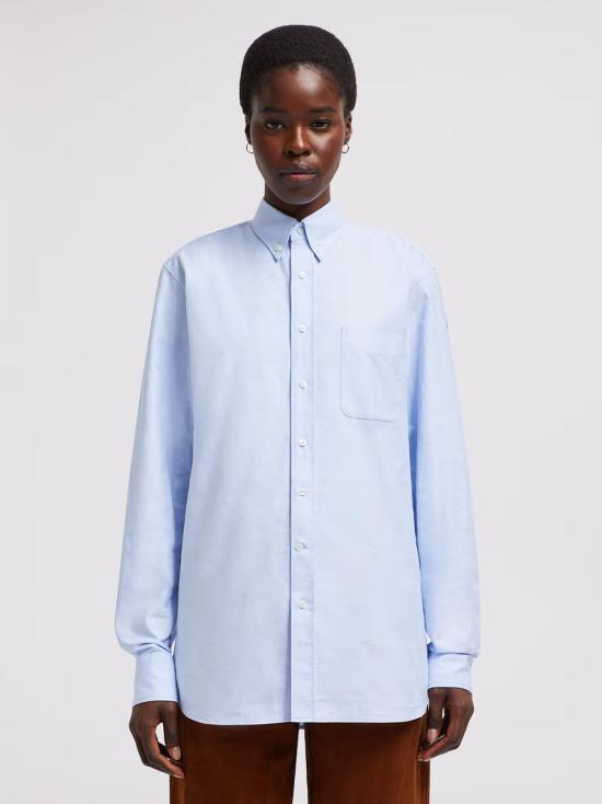 25SS 몽클레어 셔츠 K10932F0001754A0J 701 Clear Blue - MONCLER