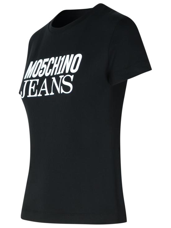 25SS 모스키노 반팔 티셔츠 A0704 32293555 Black - MOSCHINO