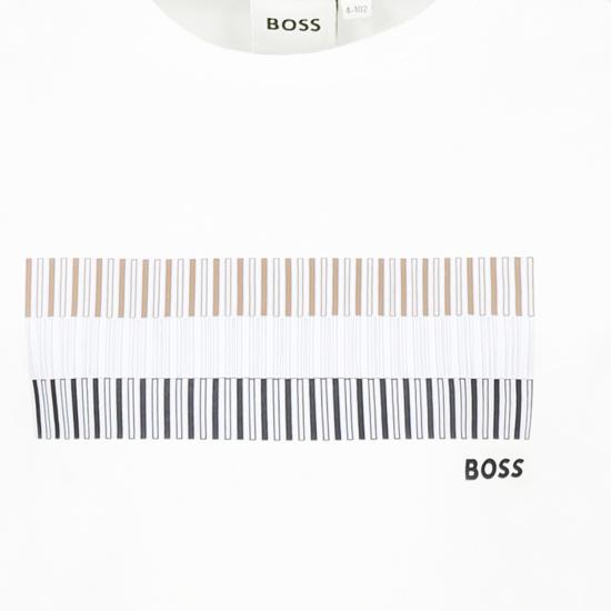 25SS [키즈] 보스 티셔츠 J52035 10P WHITE - BOSS