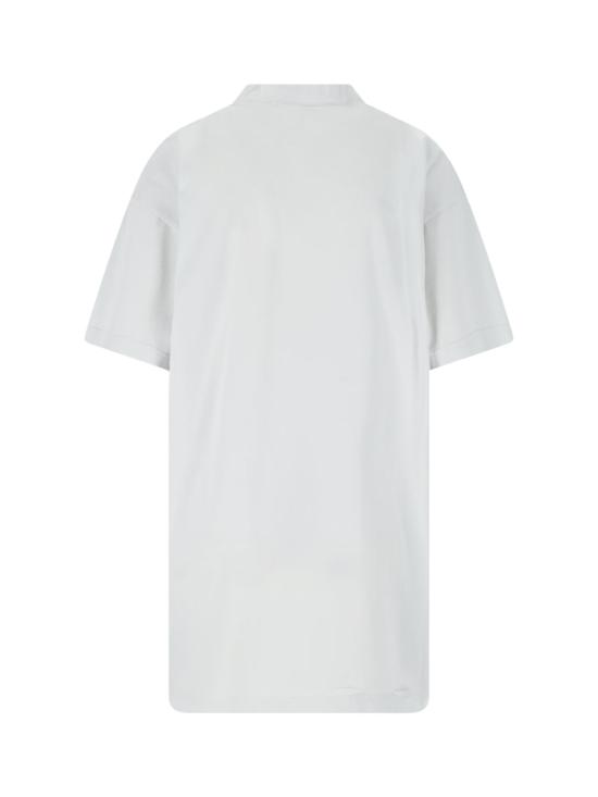 25SS 발렌시아가 옵틱컬 오버사이즈 티셔츠 811688 TRVU6 9081 White - BALENCIAGA