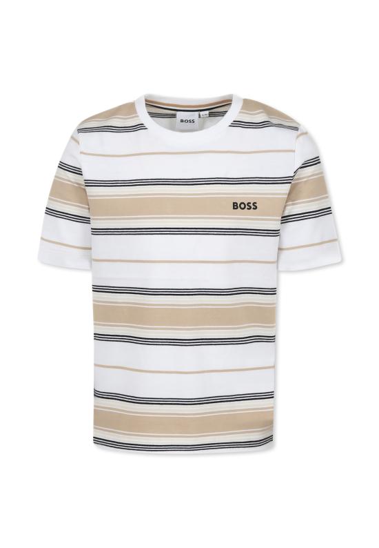 25SS [키즈] 보스 티셔츠 J52045 249 WHITE