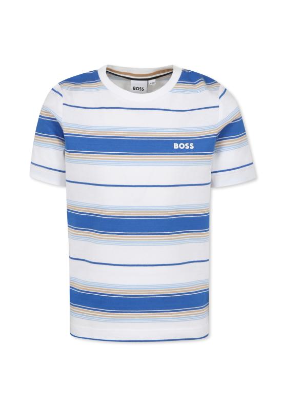 25SS [키즈] 보스 티셔츠 J52045 787 WHITE