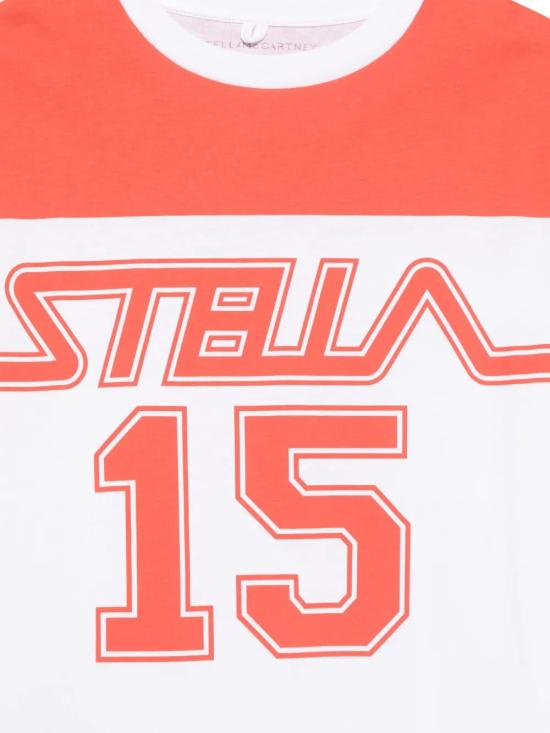 25SS [키즈] 스텔라 맥카트니 티셔츠 TW8R51 Z0434 100 WHITE - STELLA MCCARTNEY