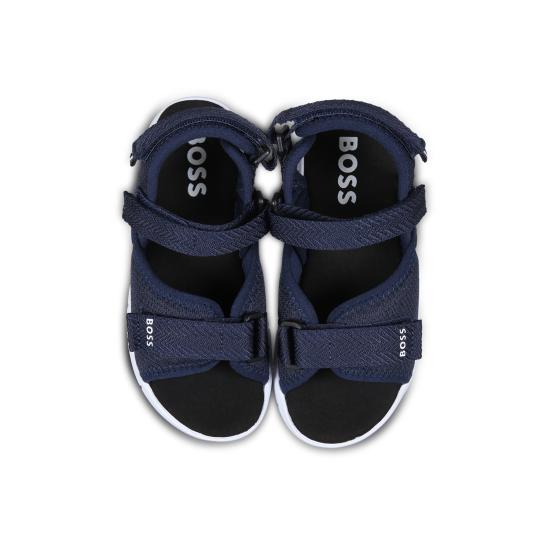 25SS [키즈] 보스 샌들 J51654 849 BLUE - BOSS