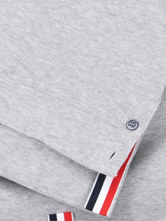 25SS 톰브라운 4바 코튼 셔츠  FKL003A Y3036 055 Grey - THOM BROWNE