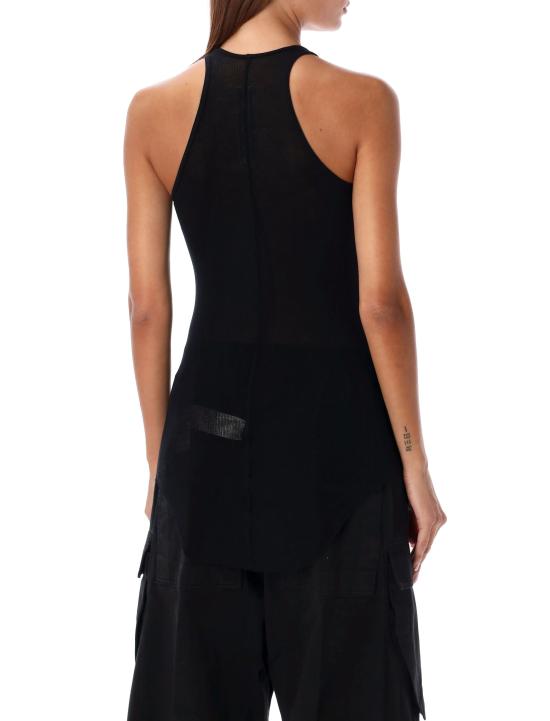 24FW 릭 오웬스 민소매 티셔츠 RO02D3101RC 09 Nero - RICK OWENS