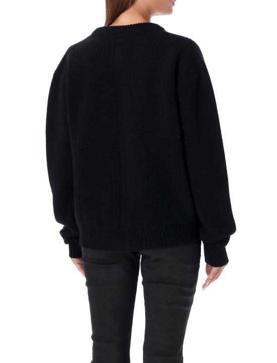 24FW 릭 오웬스 스웨터 RP02D3646KWV 09 Nero - RICK OWENS
