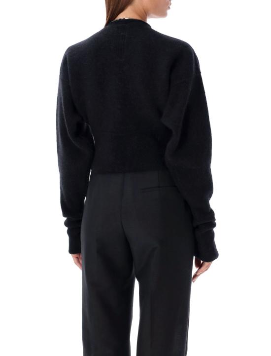 24FW 릭 오웬스 스웨터 RO02D3661KWPL 09 Nero - RICK OWENS