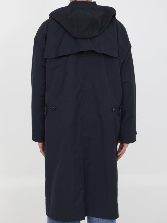 24FW 보테가베네타 트렌치 코트 785251 BLUE - BOTTEGA VENETA