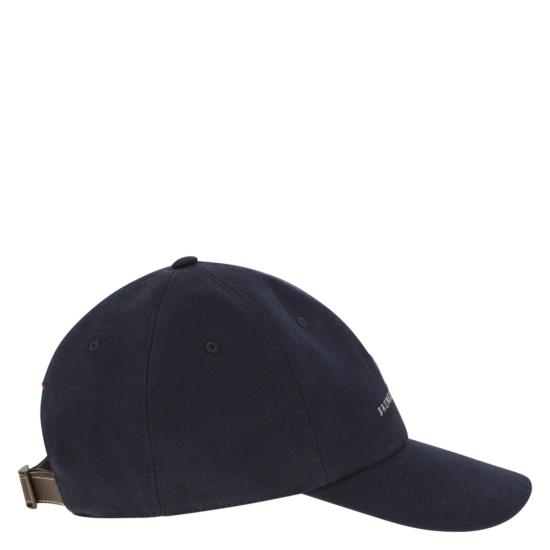  브루넬로 쿠치넬리 로고 자수 베이스볼 캡 M252D9850 NAVY - BRUNELLO CUCINELLI