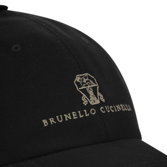  브루넬로 쿠치넬리 모자 M252D9850 BLACK - BRUNELLO CUCINELLI