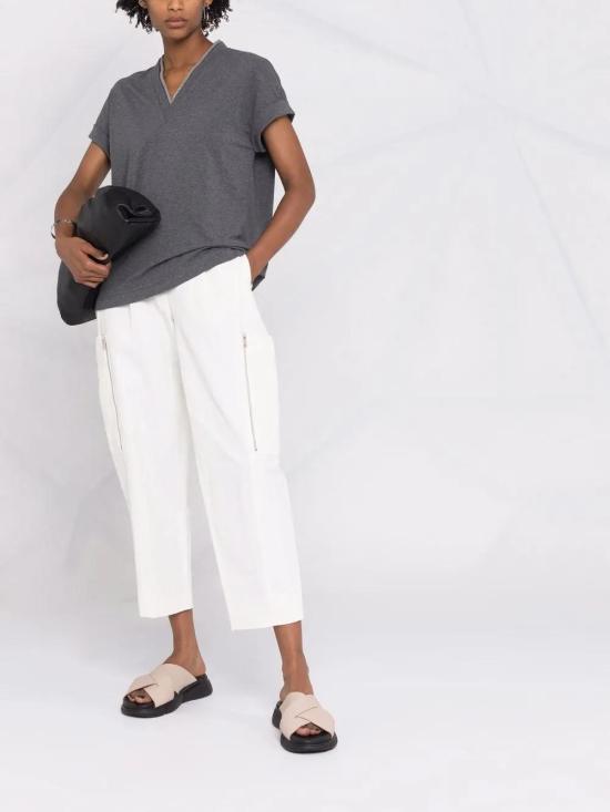  브루넬로 쿠치넬리 반팔 티셔츠 M0T18BD222C080 - BRUNELLO CUCINELLI