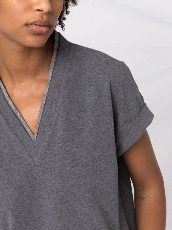  브루넬로 쿠치넬리 반팔 티셔츠 M0T18BD222C080 - BRUNELLO CUCINELLI