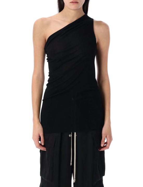 25SS 릭 오웬스 민소매 티셔츠 RP01E7138JS 09 Nero