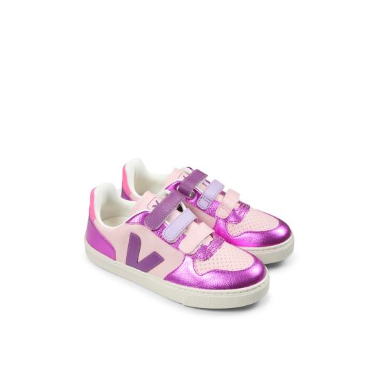 25SS [키즈] 베자 스니커즈 CV0520648C PINK - VEJA