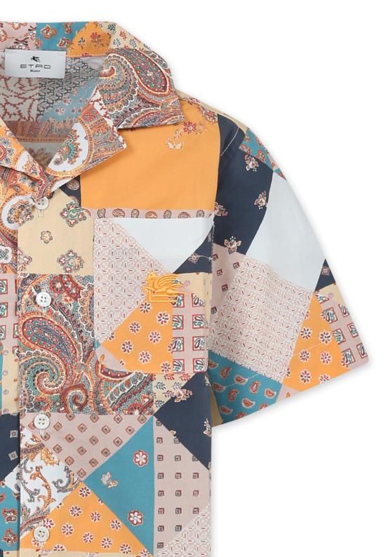 25SS [키즈] 에트로 티셔츠 GW5P21 P0475 432MC MULTICOLOR - ETRO