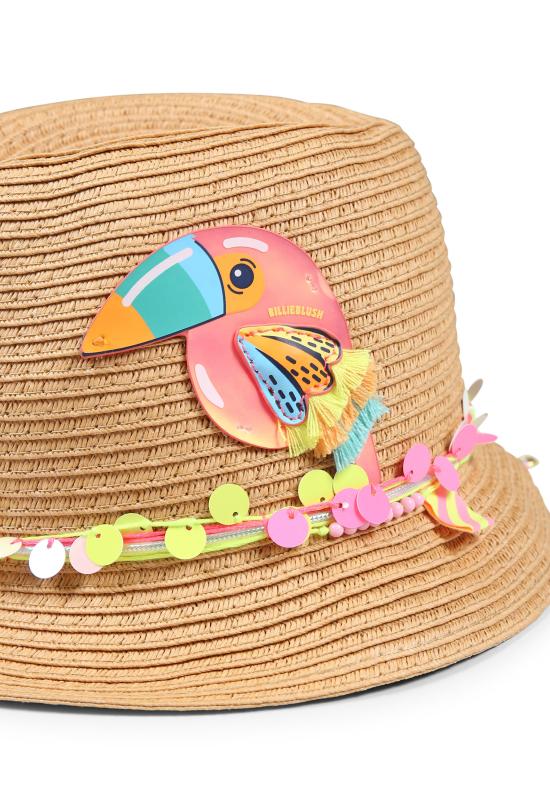 25SS [키즈] 빌리블러쉬 모자 U20756 47A BEIGE - BILLIEBLUSH