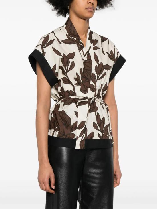  브루넬로 쿠치넬리 블라우스 ML942SH206C6001 cream - BRUNELLO CUCINELLI