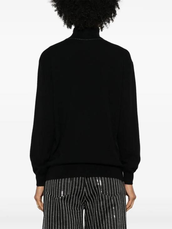  브루넬로 쿠치넬리 터틀넥 M12150103PC101 black - BRUNELLO CUCINELLI
