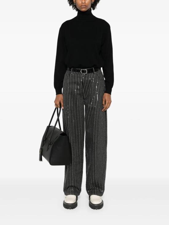  브루넬로 쿠치넬리 터틀넥 M12150103PC101 black - BRUNELLO CUCINELLI