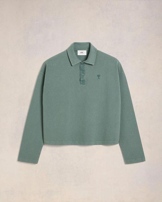  아미 폴로 티셔츠 UPL340JE00924013 ANTIQUE CLAY DOM