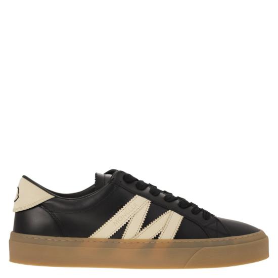  몽클레어 모나코2 스웨이드 누벅 스니커즈 K109A4M00180 DARK GREY