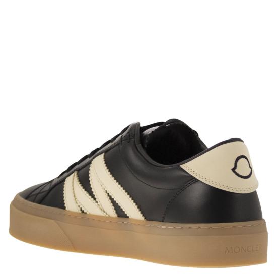  몽클레어 모나코2 스웨이드 누벅 스니커즈 K109A4M00180 DARK GREY - MONCLER