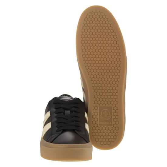  몽클레어 모나코2 스웨이드 누벅 스니커즈 K109A4M00180 DARK GREY - MONCLER