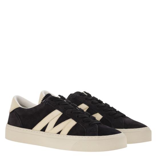  몽클레어 모나코2 스웨이드 누벅 스니커즈 K109A4M00180 NAVY - MONCLER