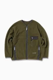  앤드원더 집업 니트 5744281145180 KHAKI DOM