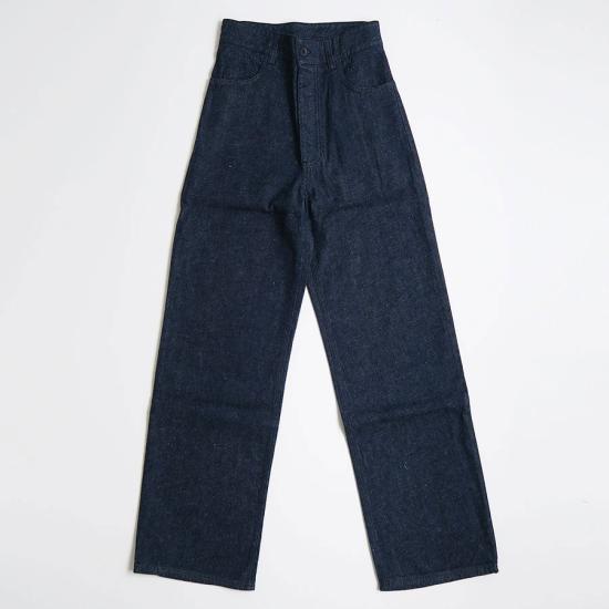  베이스레인지 데님 팬츠 TRNA CO AU24 BLUE DENIM DOM