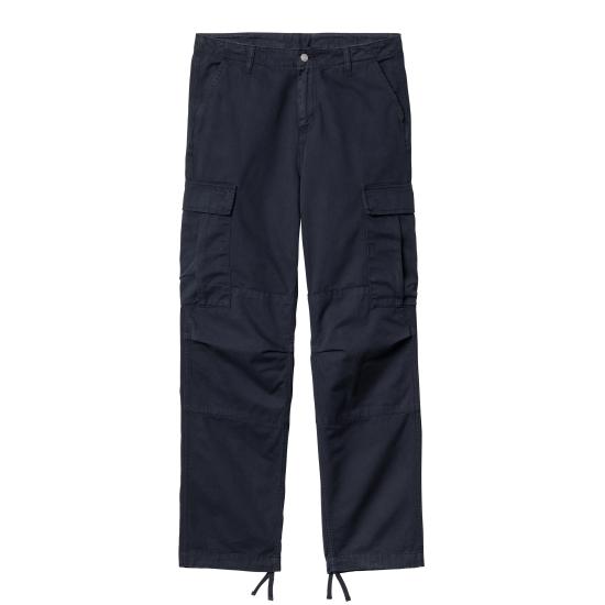  칼하트 WIP 모라가 트윌 레귤러 카고 팬츠 I030475 29LGD AIR FORCE BLUE