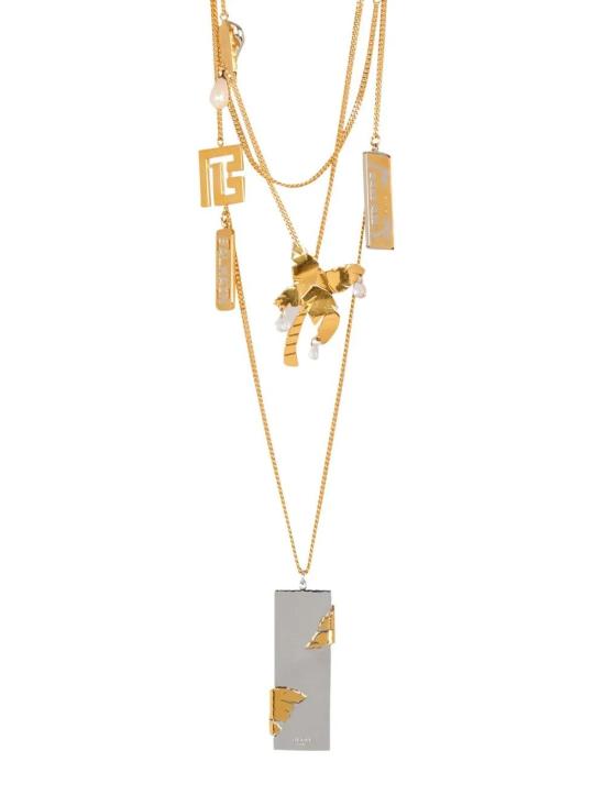  발망 목걸이/팬던트 DN1XA328MBES gold - BALMAIN