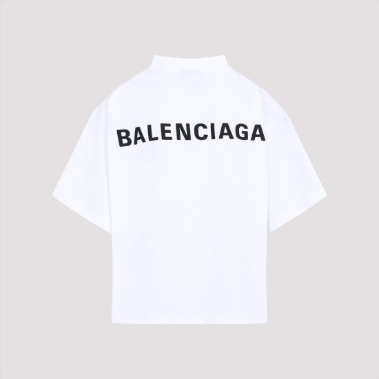 25SS 발렌시아가 반팔 티셔츠 818431TPVK1 9040 WHITE - BALENCIAGA