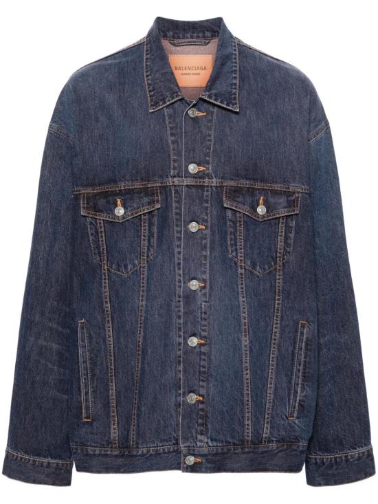  발렌시아가 데님 자켓 773615TOW58 indigo