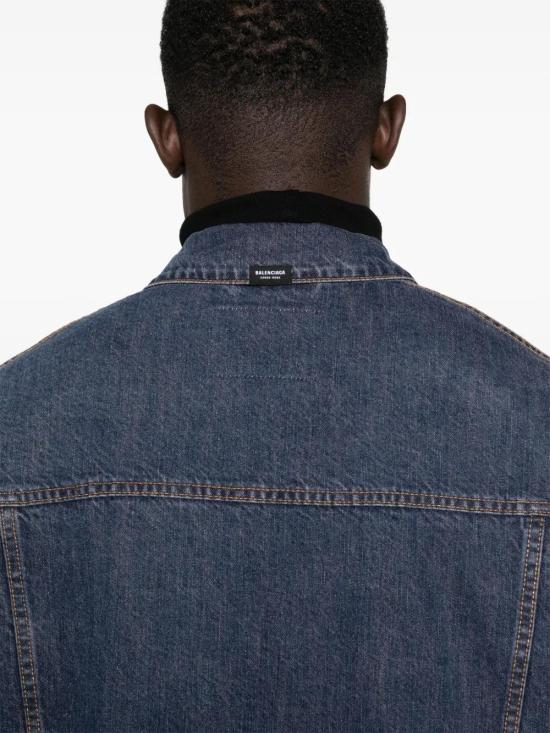  발렌시아가 데님 자켓 773615TOW58 indigo - BALENCIAGA