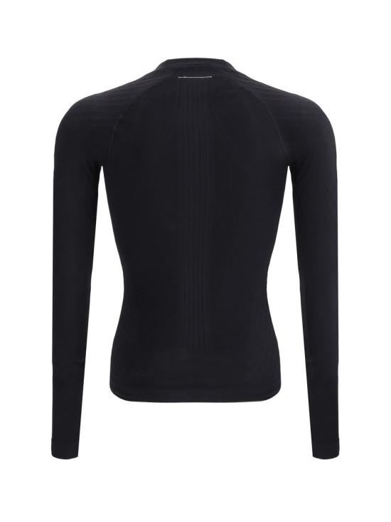 25SS MM6 메종마르지엘라 긴팔 티셔츠 SH0NH0009M20037 900 Black - MM6 MAISON MARGIELA