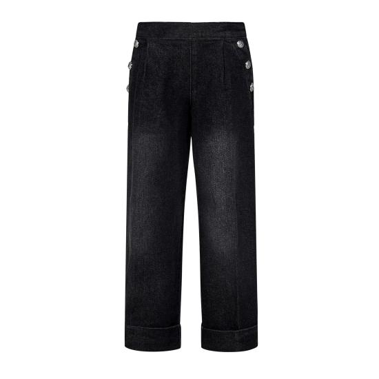  [키즈] 발망 스트레이트 팬츠 BV6C40Z2424 921 CHARCOAL GREY