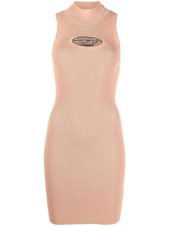  디젤 미디 원피스 A094630DLAX peach