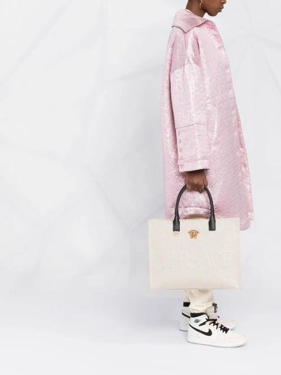  베르사체 토트백 10047411A03494 cream - VERSACE