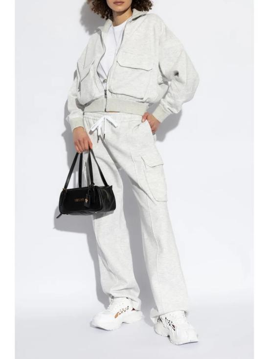  베르사체 긴팔 티셔츠 10182761A12961 grey - VERSACE