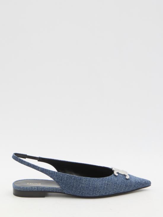 25SS 셀린느 플랫 슈즈 358015022C BLUE