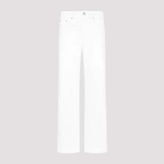  아미 스트레이트 팬츠 HTR500CO0033168 NATURAL WHITE DOM