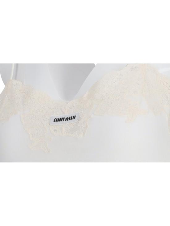 25SS 미우미우 민소매 티셔츠 MJA900SOOO16J0 F0009 BIANCO - MIU MIU