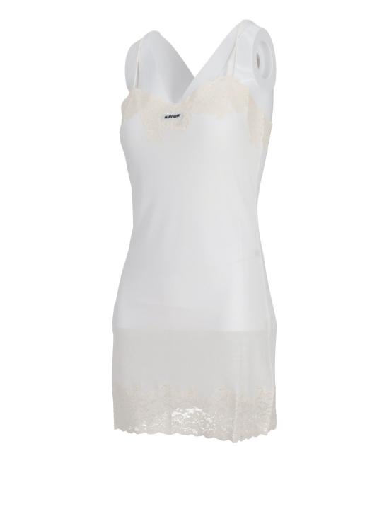 25SS 미우미우 민소매 티셔츠 MJA900SOOO16J0 F0009 BIANCO - MIU MIU