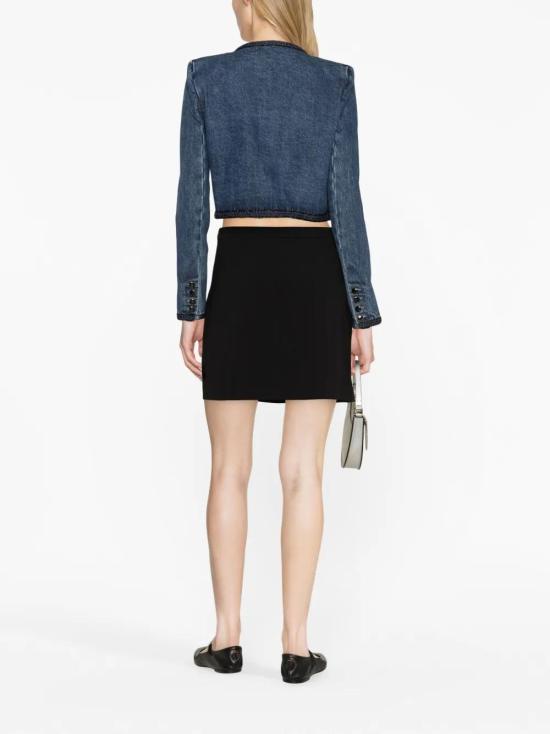  셀프 포트레이트 데님 자켓 PF23803JBL blue - SELF PORTRAIT