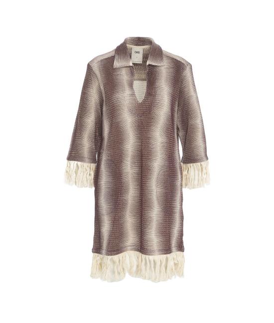 25SS OAS 미디 원피스 4512 06 MERLOT RED