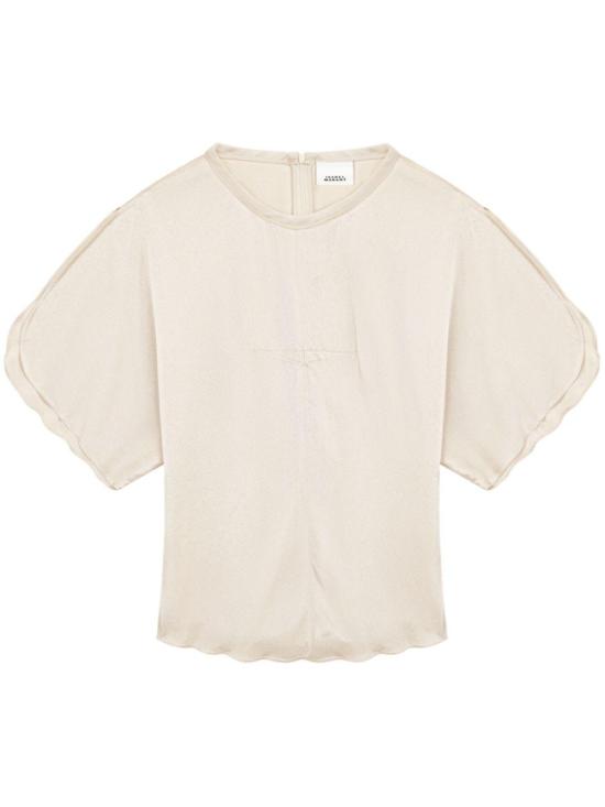 25SS 이자벨마랑 반팔 티셔츠 HT0568FA C1J04I20CK WHITE